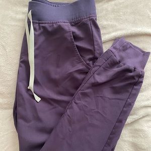 Figs Zamora Jogger Pants M Tall Purple Shadow